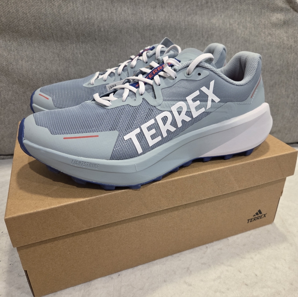 Adidas Terrex Agravic 3 Trail Running Shoes Men's Size 9.5 Grey